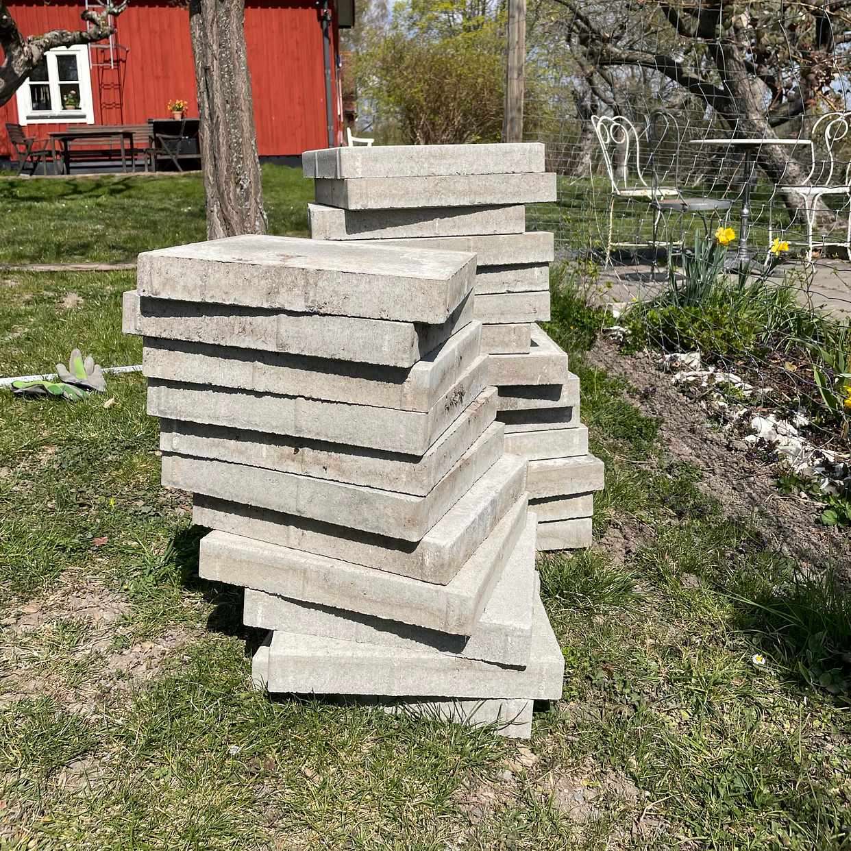 image of Stone floor slabs - Drottningholm