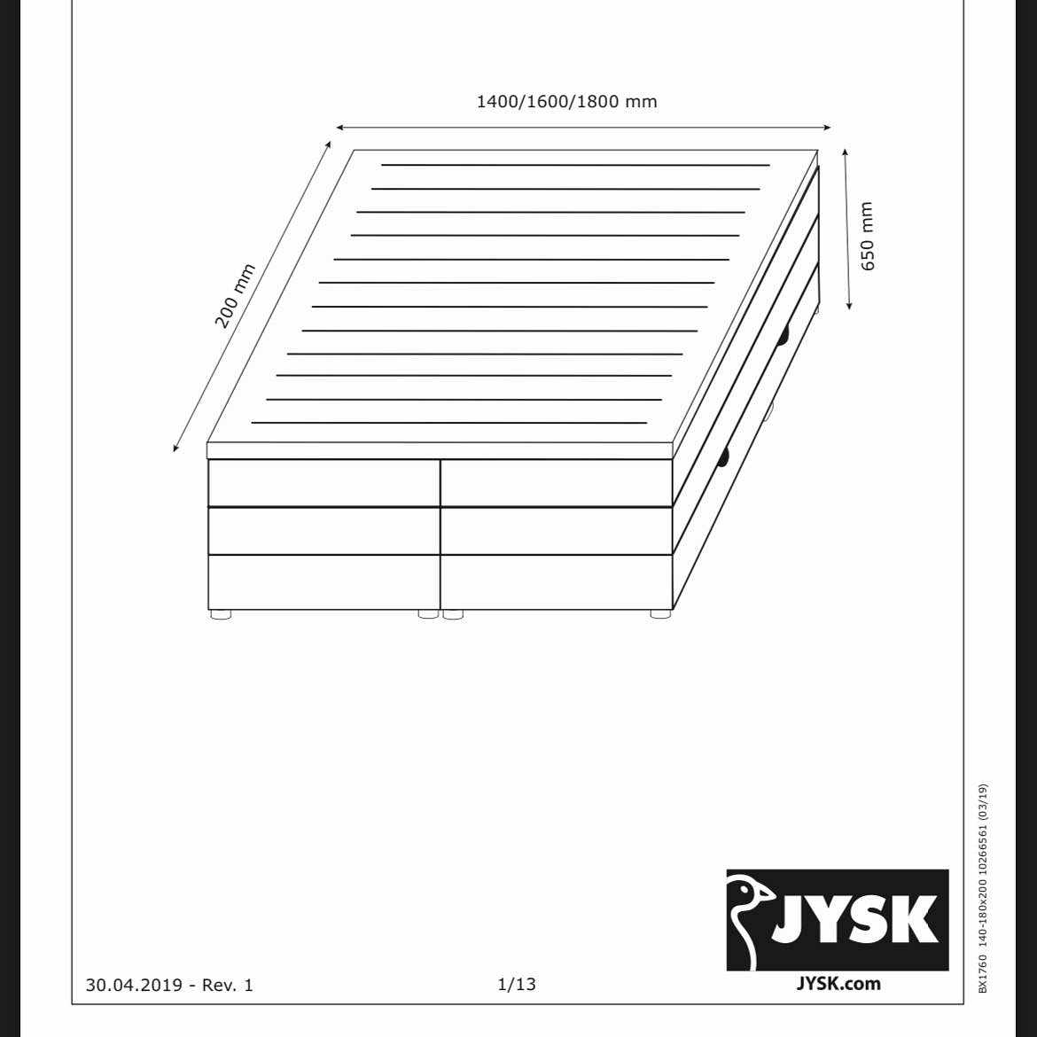 image of Hämta säng (förpackad) - 
