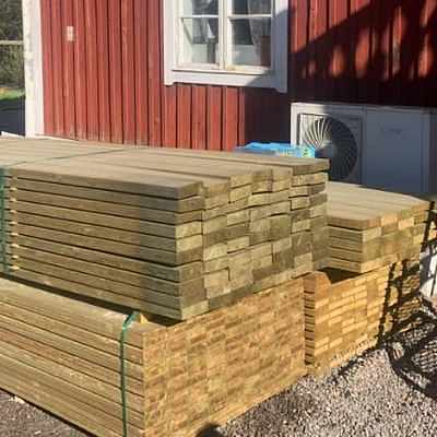 image of Träplankor 4 meter långa. - 