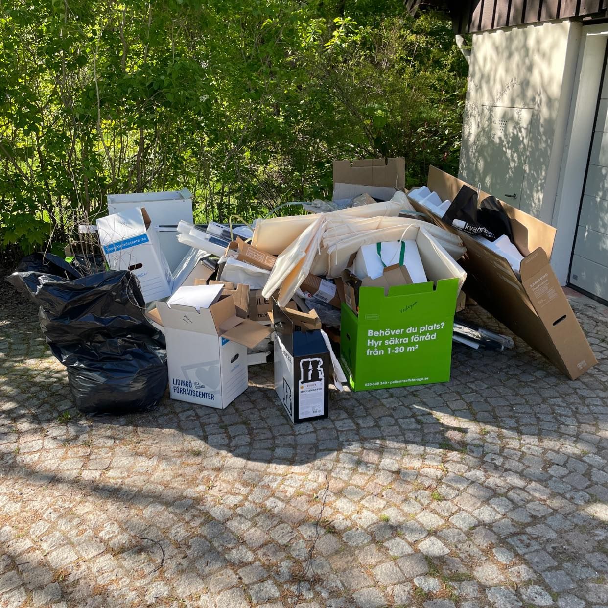 image of Mixed trash - Lidingö