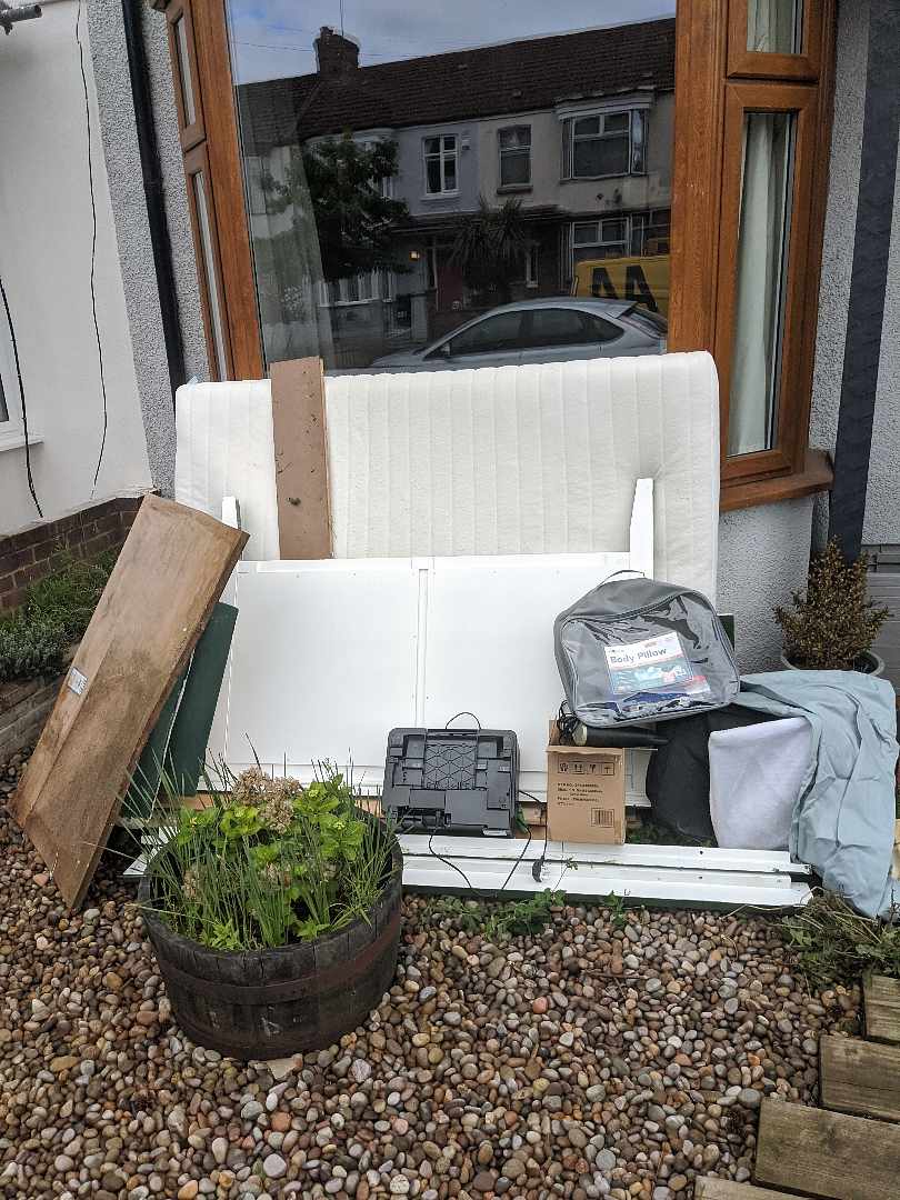image of Old bed for tip - Mitcham
