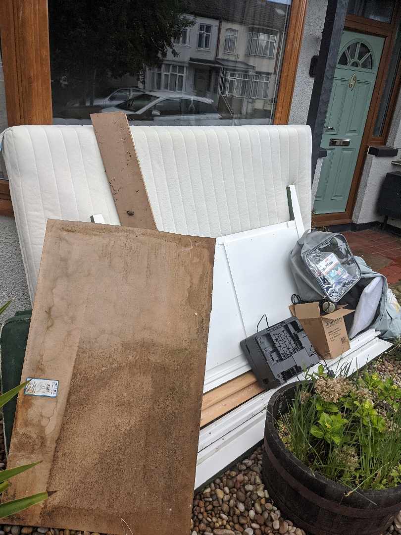 image of Old bed for tip - Mitcham
