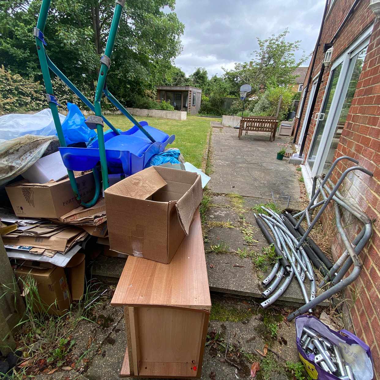 image of Garden clearout & card - Sunbury-On-Thames