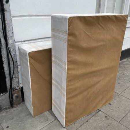 image of Double bed frame&mattress - London