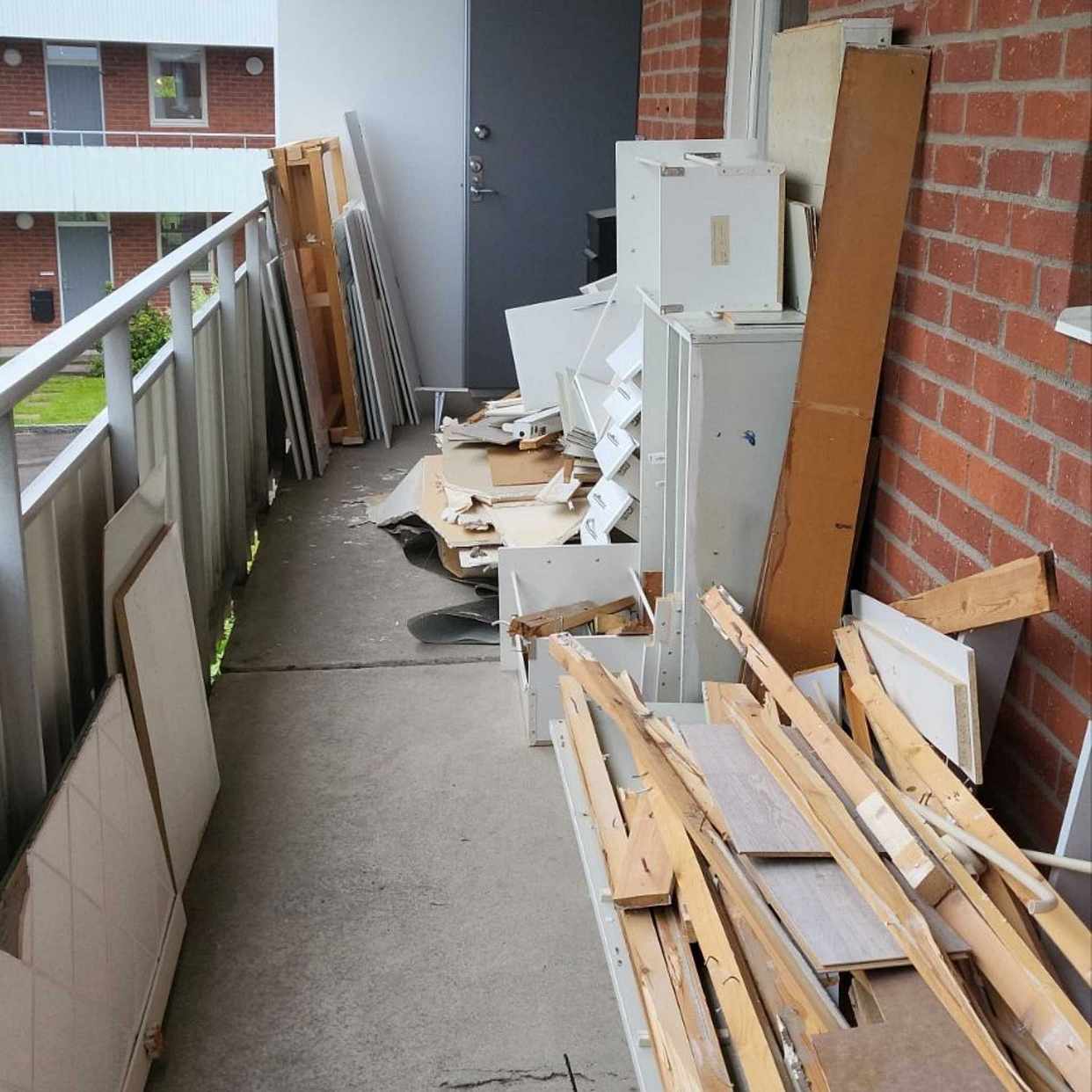 image of Avfall från renovering - Uppsala