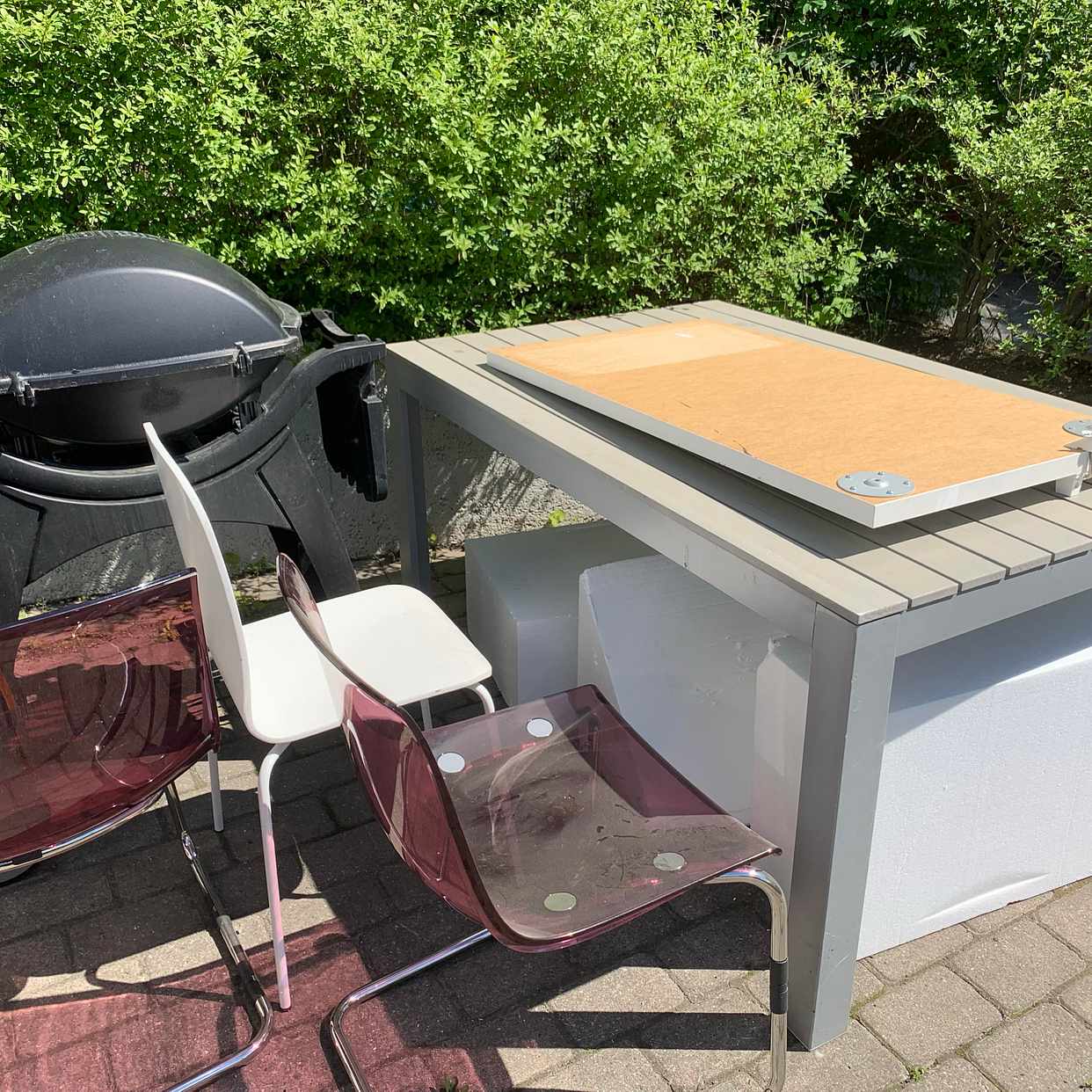 image of Grill bord stolar frigoli - Bromma