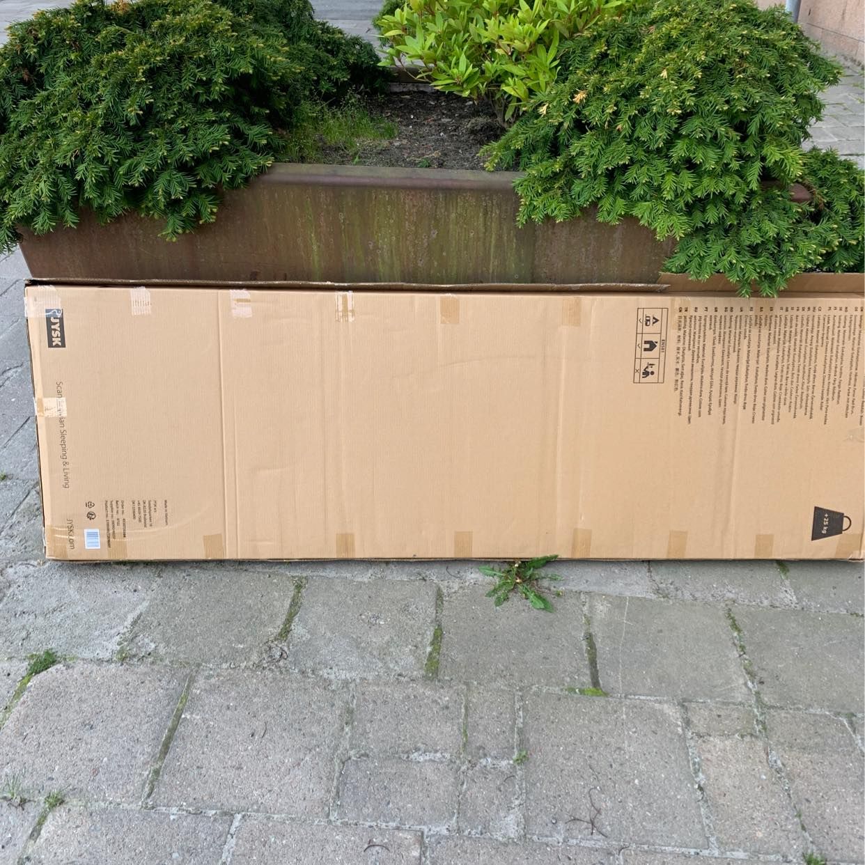 image of Hämta paket 2m långt 25kg - 