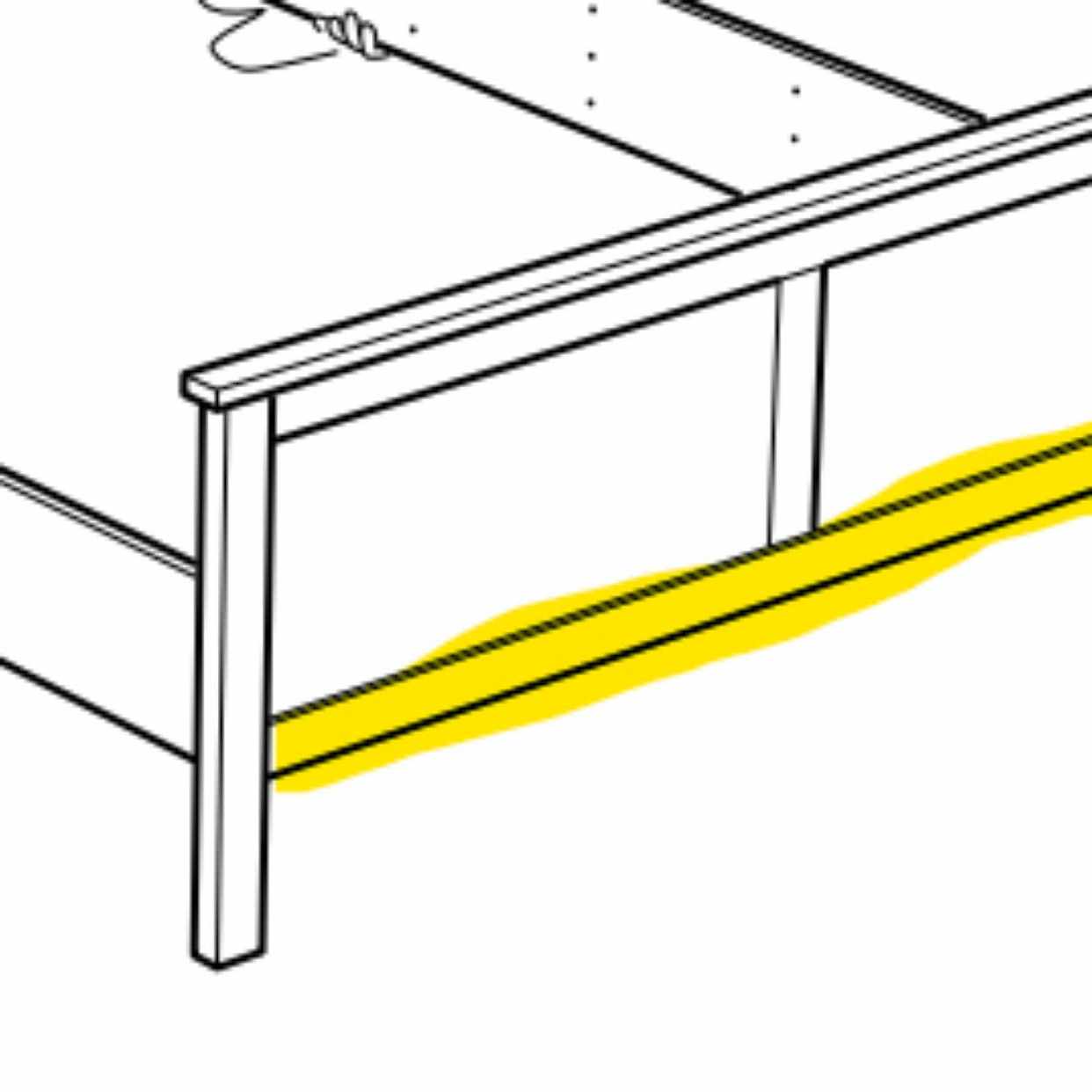 image of IKEA Hemnes sängram 160 - Göteborg