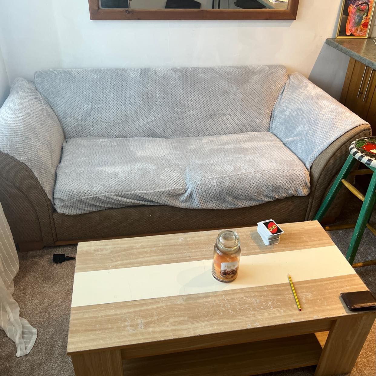 image of Sofa bed and coffee table - London