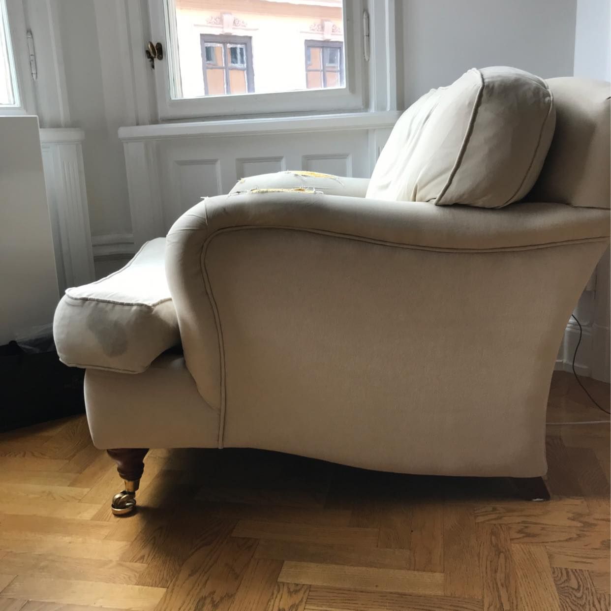 image of Armchair Sand color - Stockholm