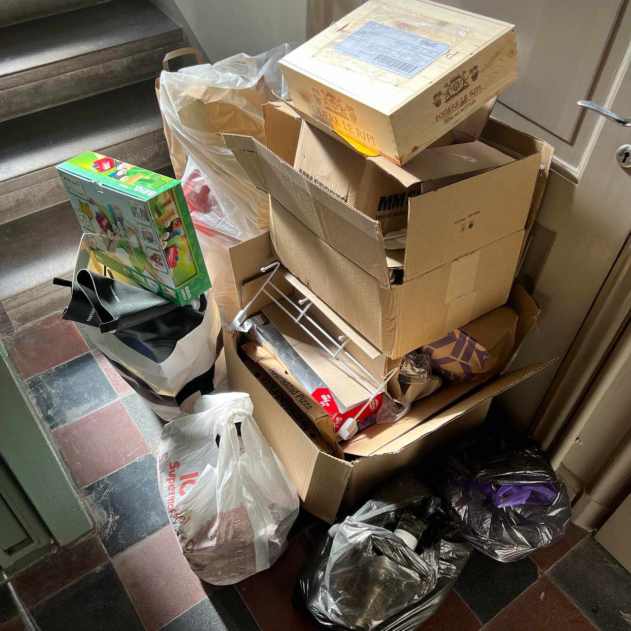 image of Skräp till återvinning - Stockholms Stad