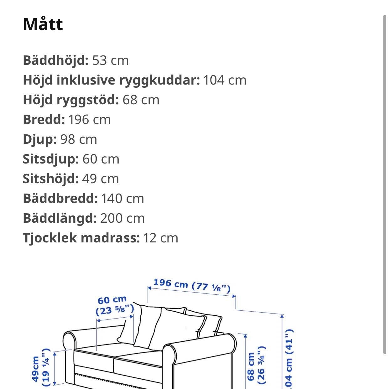 image of Hämta och lämna bäddsoffa - 