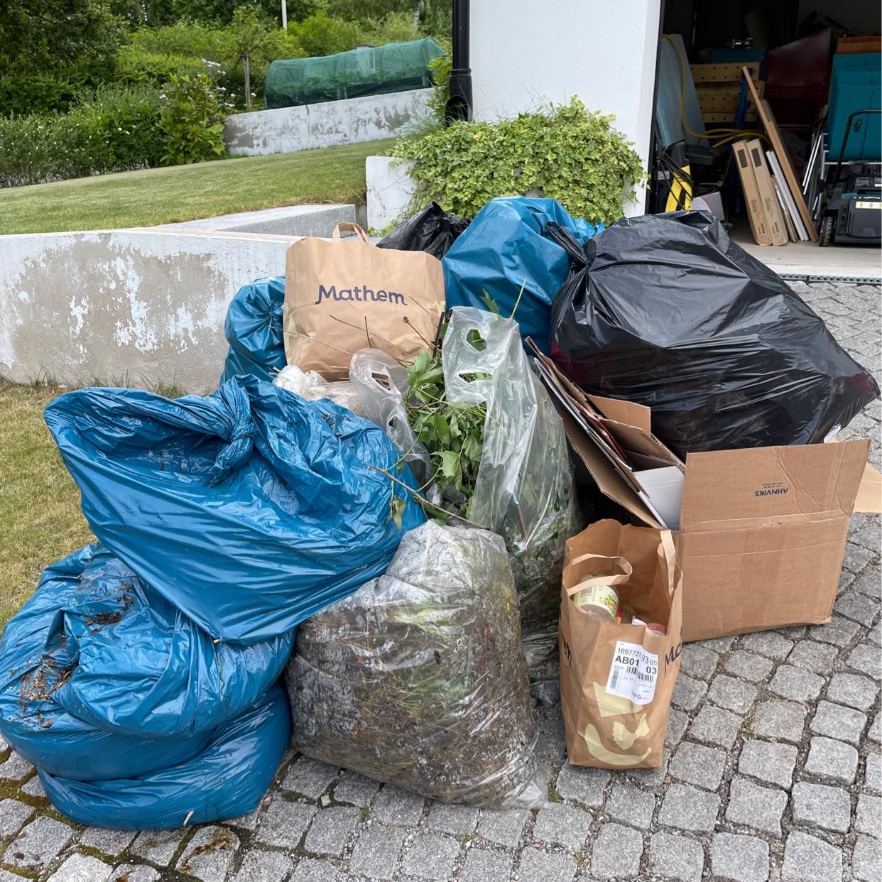 image of Cardboard, plastic - Danderyd