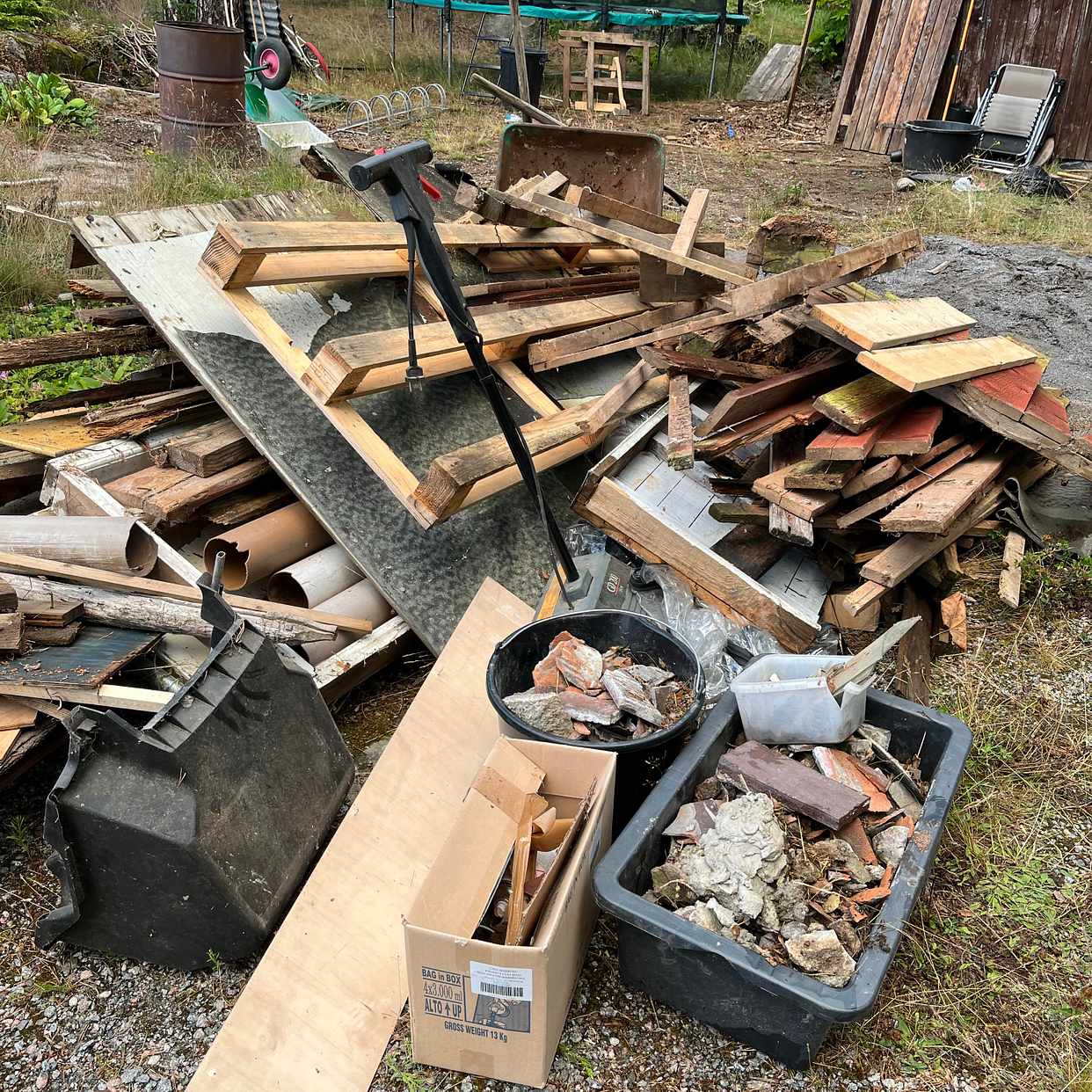 image of Stor hög blandat till åte - Stjärnhov