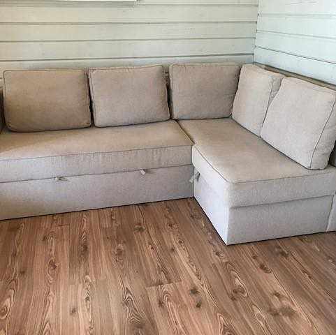 image of Flytta delbar bäddsoffa - 