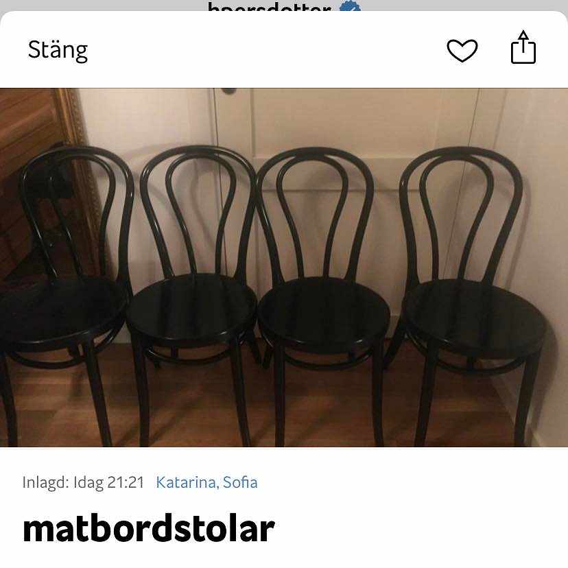 image of 4 st stolar - 