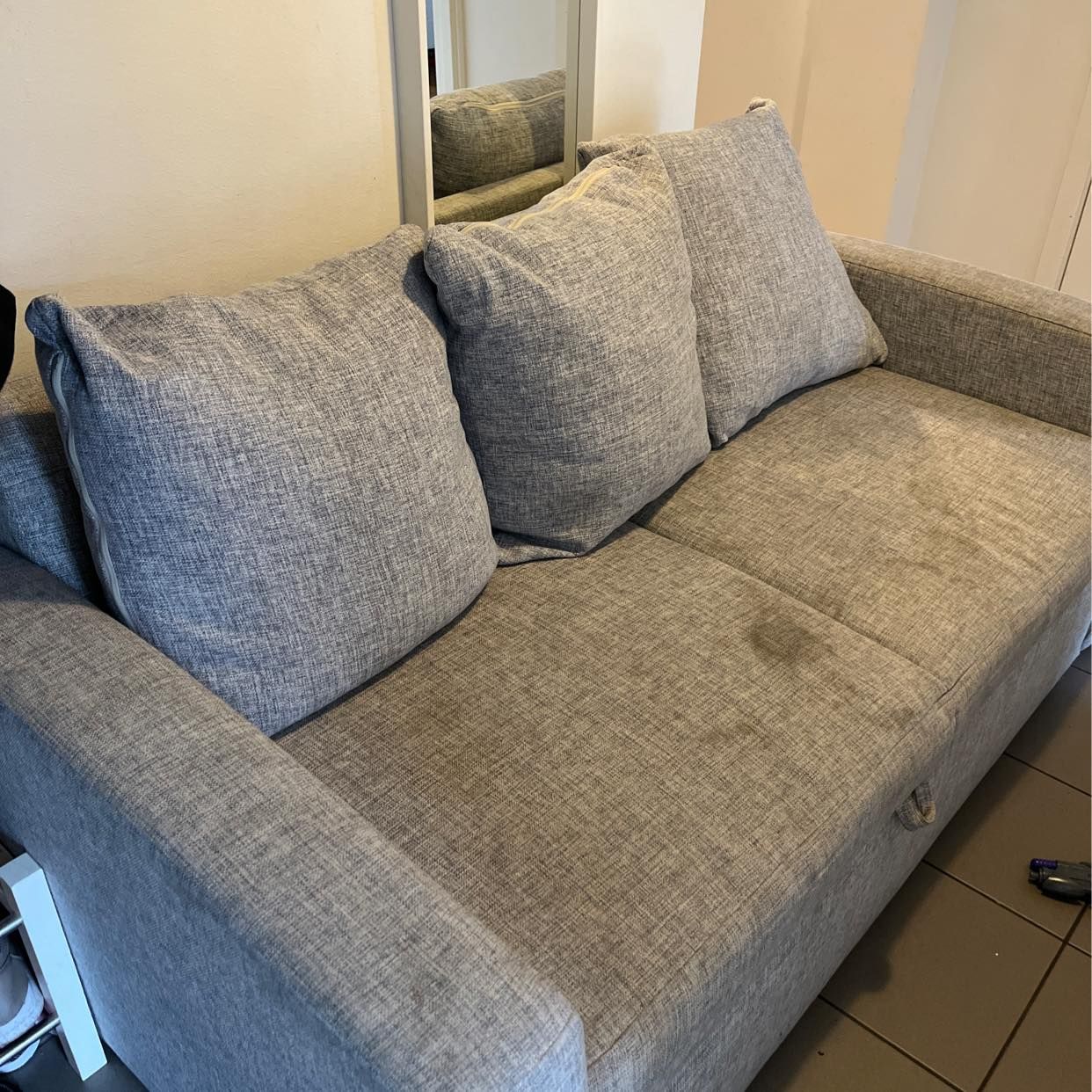 image of Sofa bed for give away - Solna