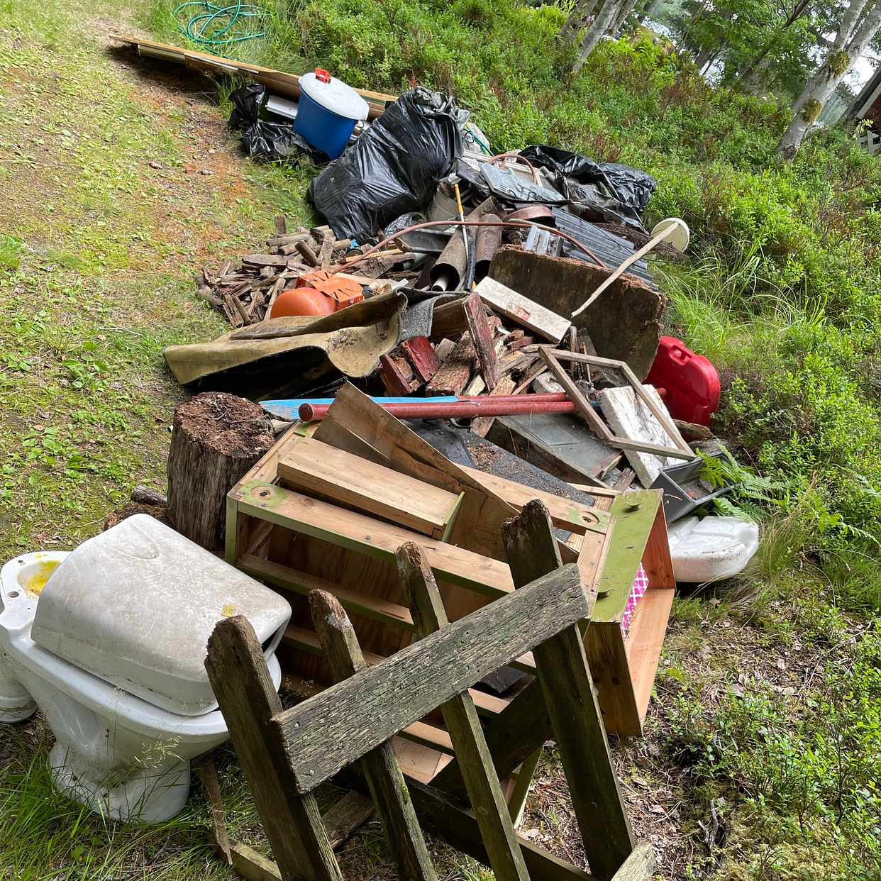 image of Köra skräp till tippen - Karlskoga