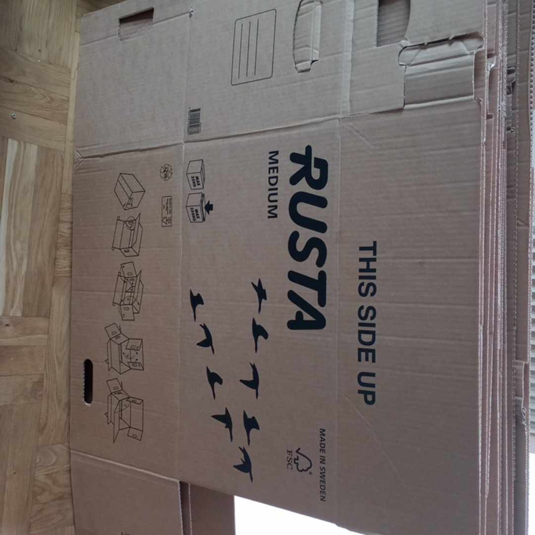 image of Used Rusta flyttkartonger - Solna