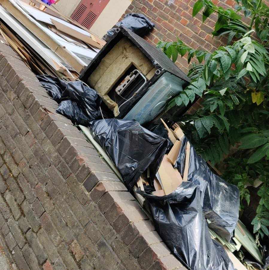 image of General waste from a flat - London