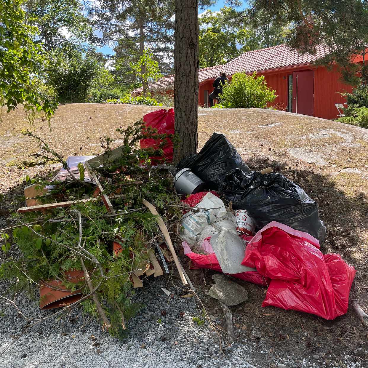 image of Sorterat trädgårdsavfall - Saltsjö-Boo