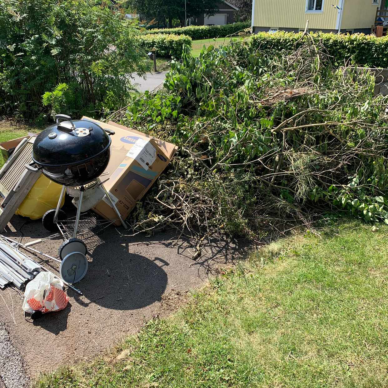 image of Trädgårdsavfall och återv - Lerum