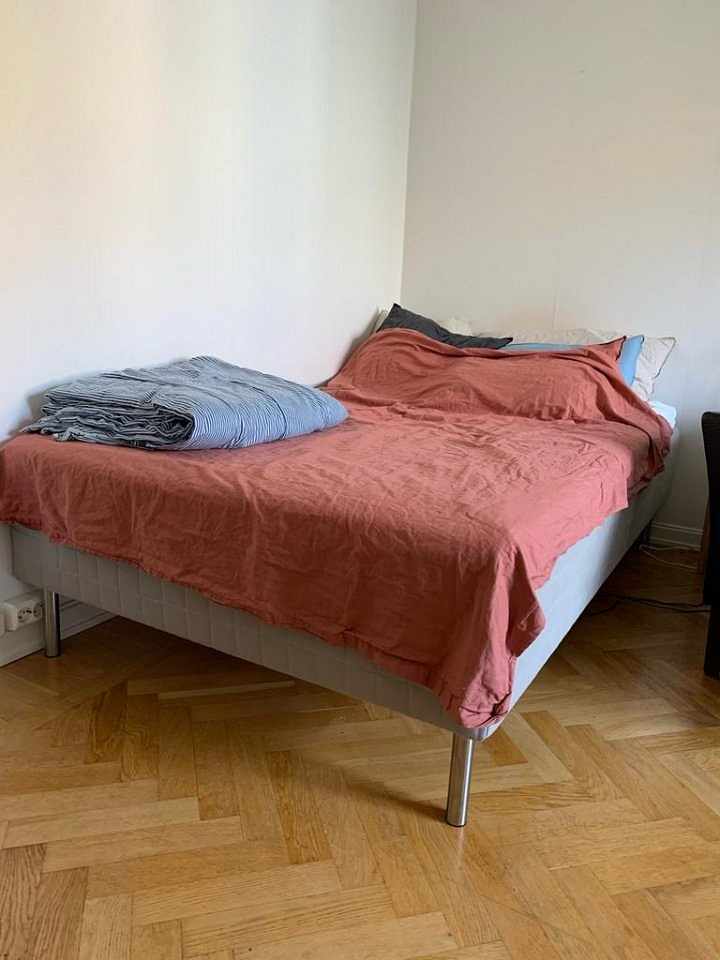 image of Säng 120 cm Skårer Ikea - 