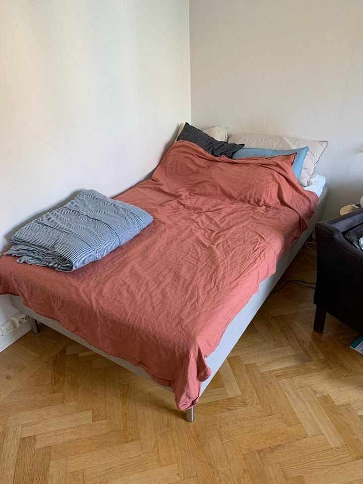 image of Säng 120 cm Skårer Ikea - 