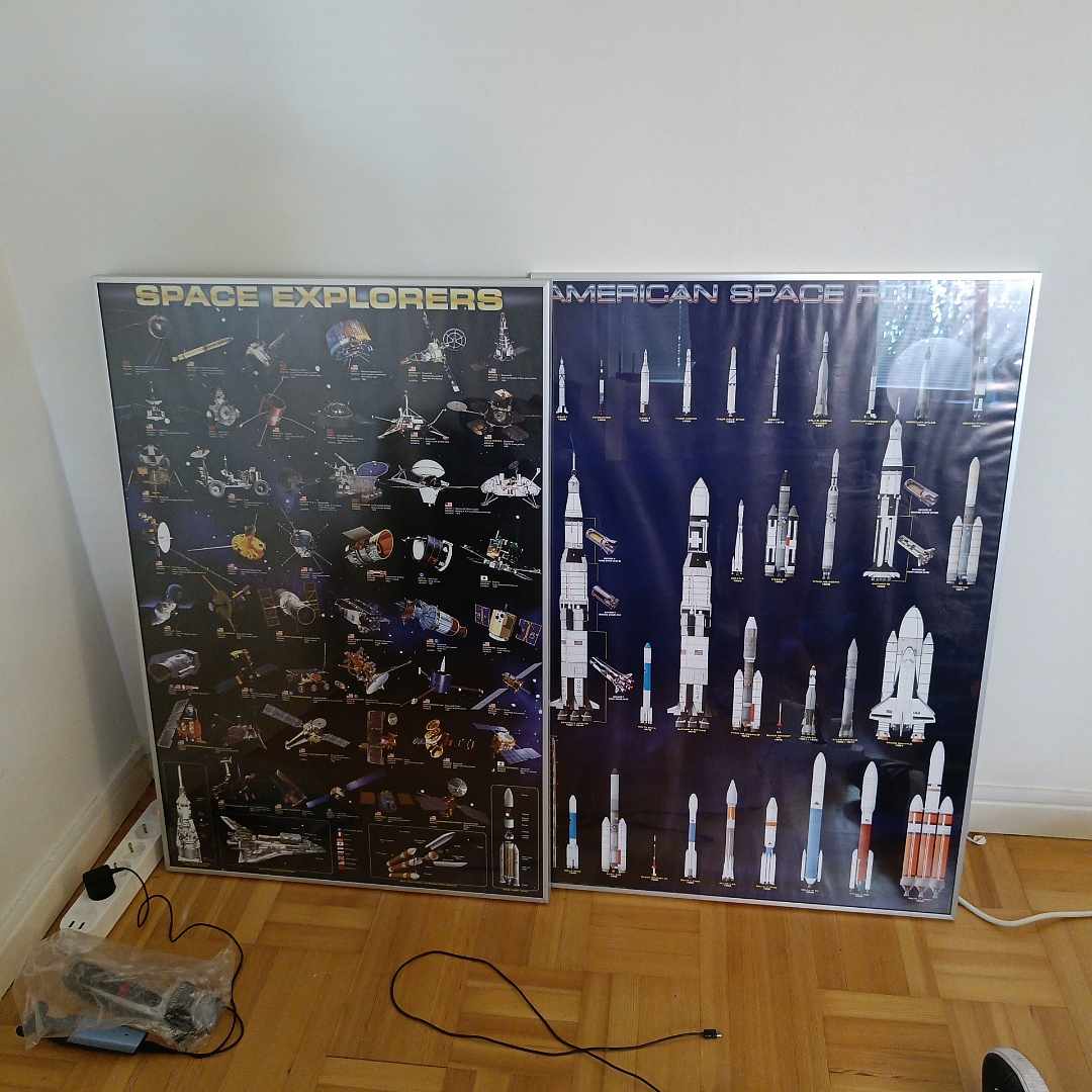 image of Two posters with frames - Stockholm