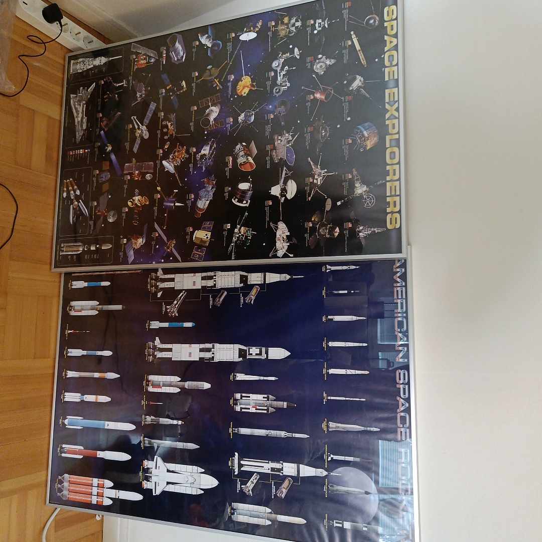 image of Two posters with frames - Stockholm