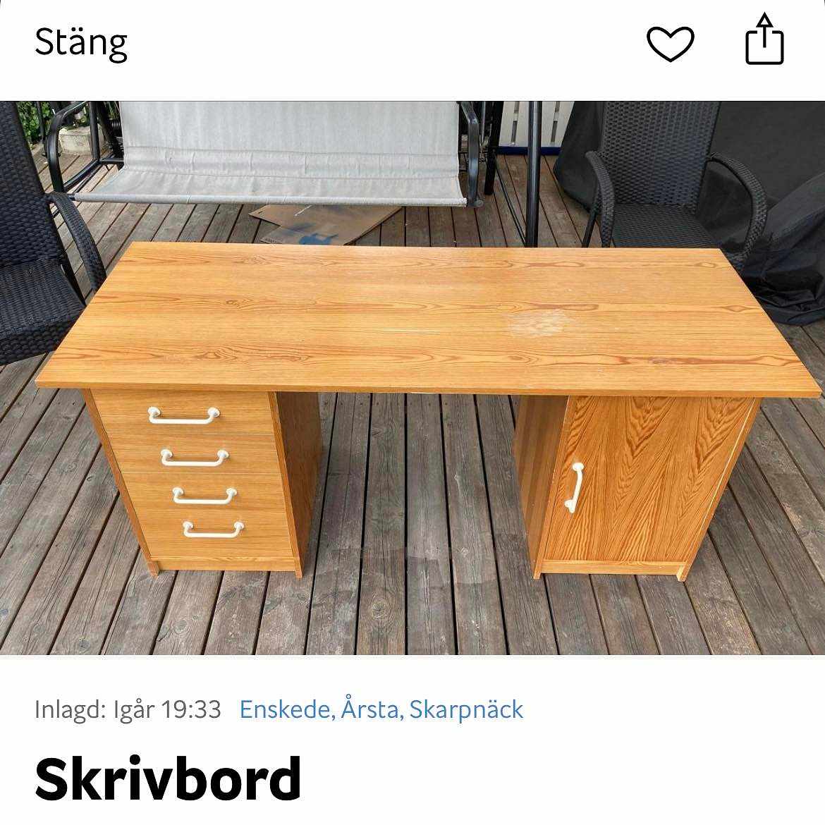 image of Pick up and deliver desk - 