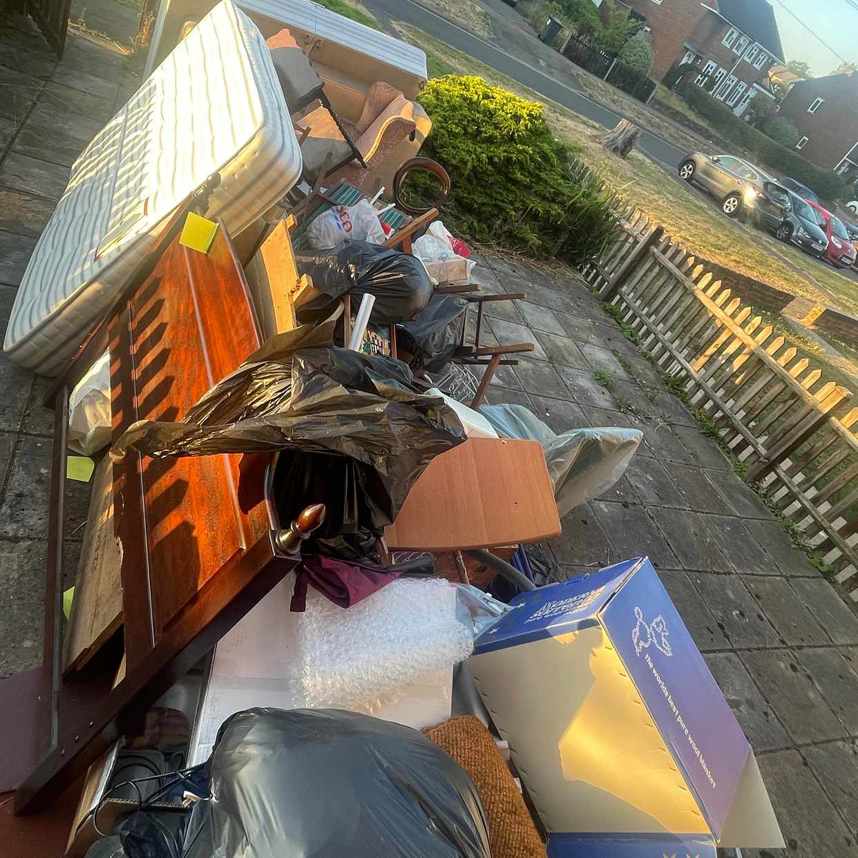 Rubbish collection Potters Bar Oakmere Ward Tiptapp