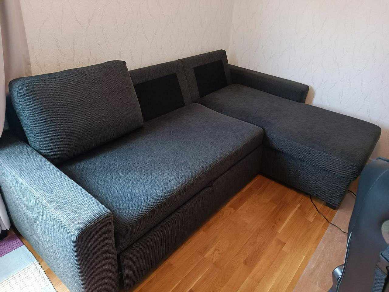 Bäddsoffa med förvaring f