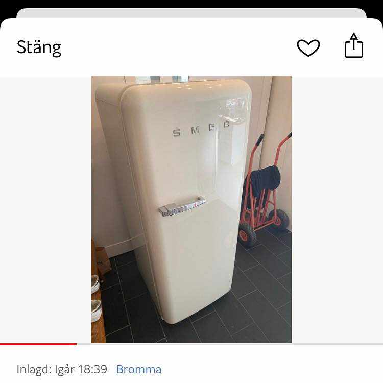 image of Kylskåp 153cm 78 kg - 