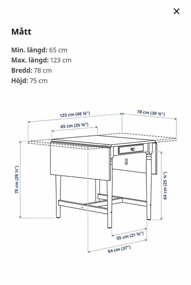 image of Klaffbord och två stolar  - 