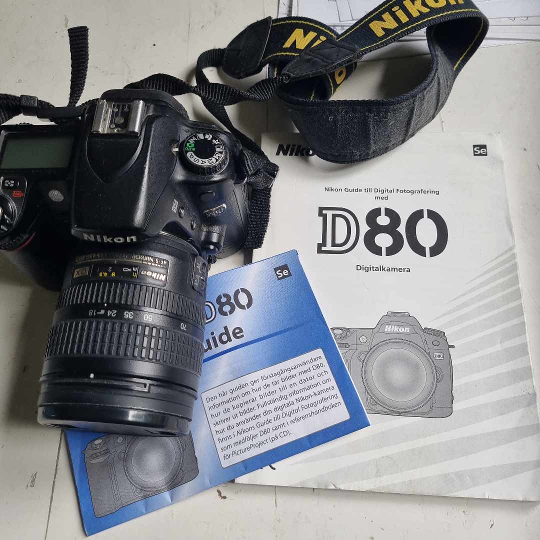 image of Nikon D80 digitalkamera - Stockholm