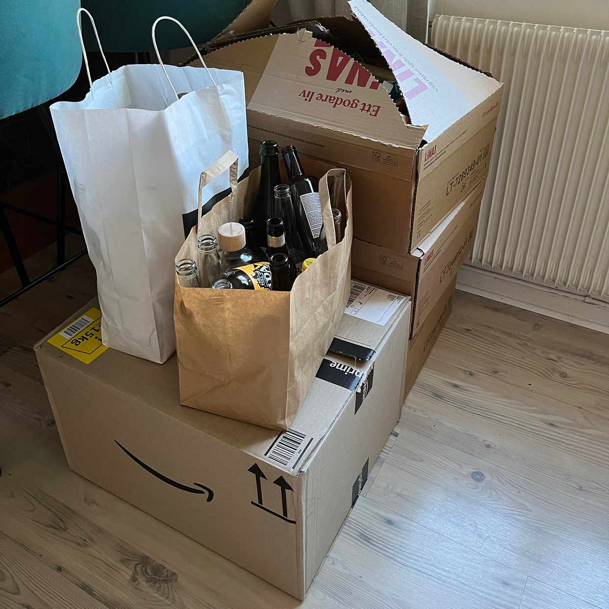 image of Avfall till återvinning - Årsta