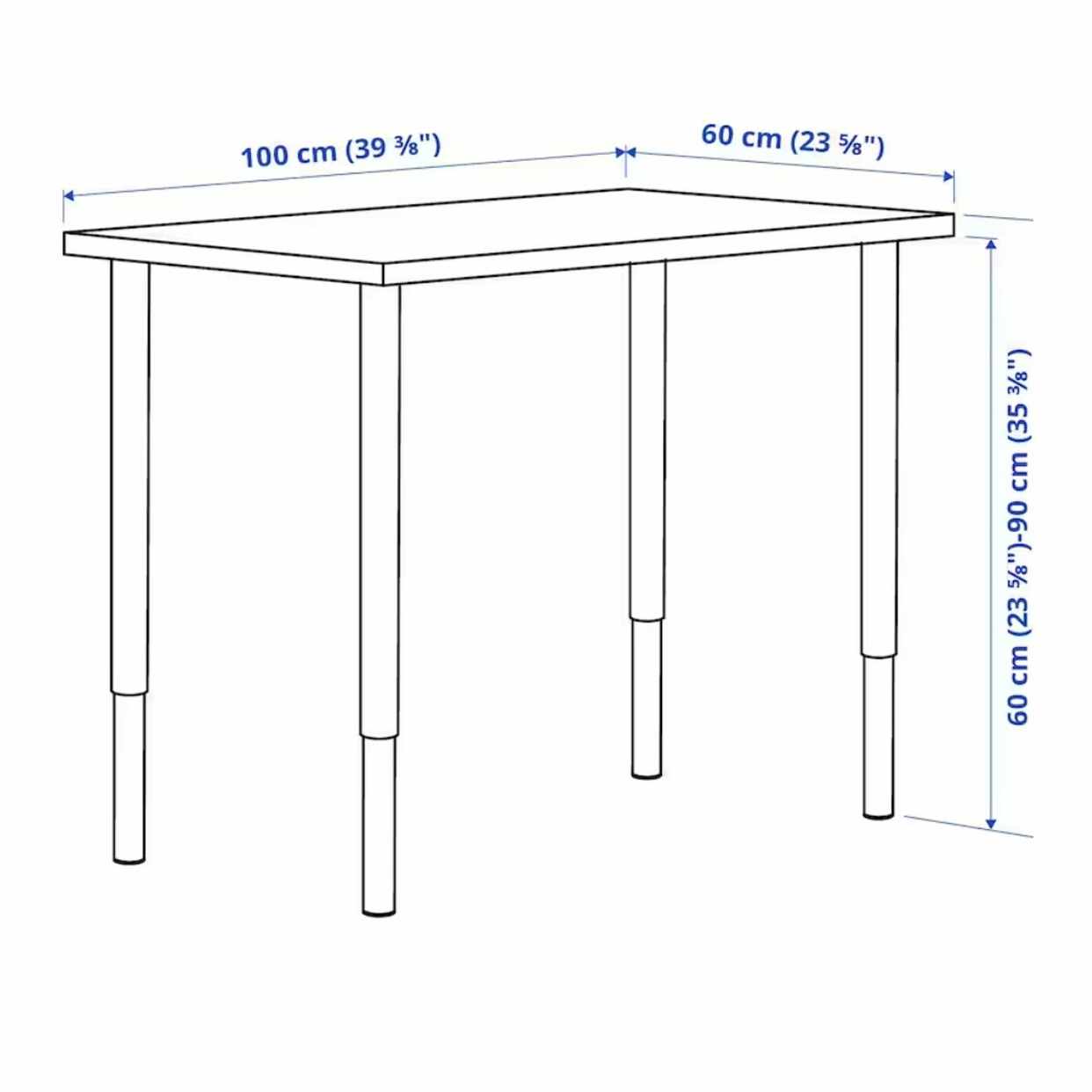 image of IKEA skrivbord - Farsta