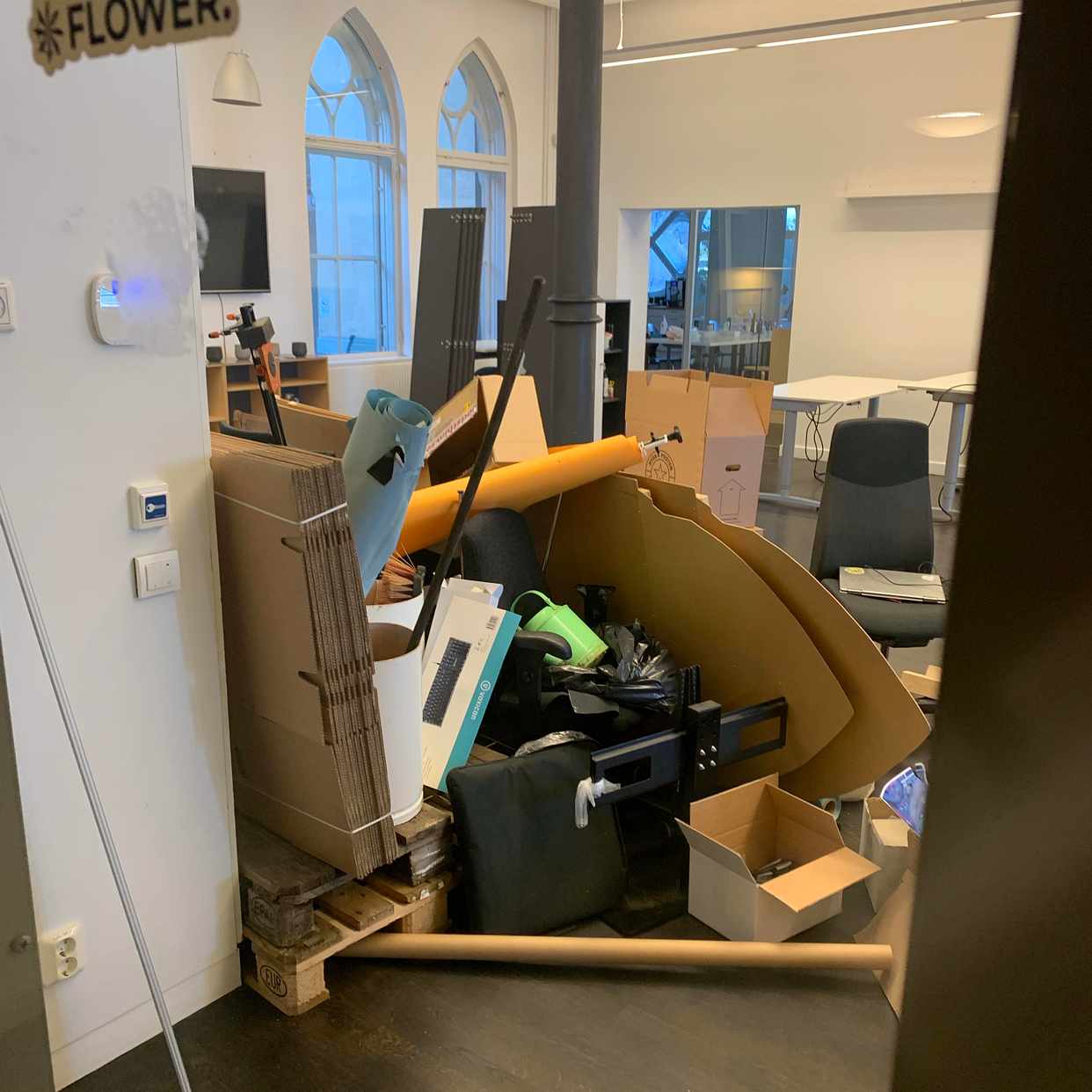 image of Various waste from office - Stockholm