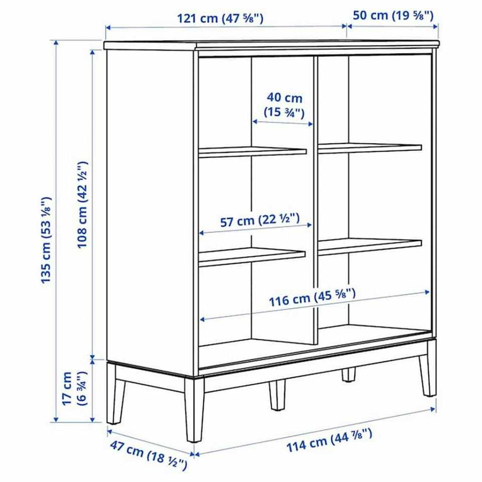 image of Ikea IDANÄS skåp med vikd - 