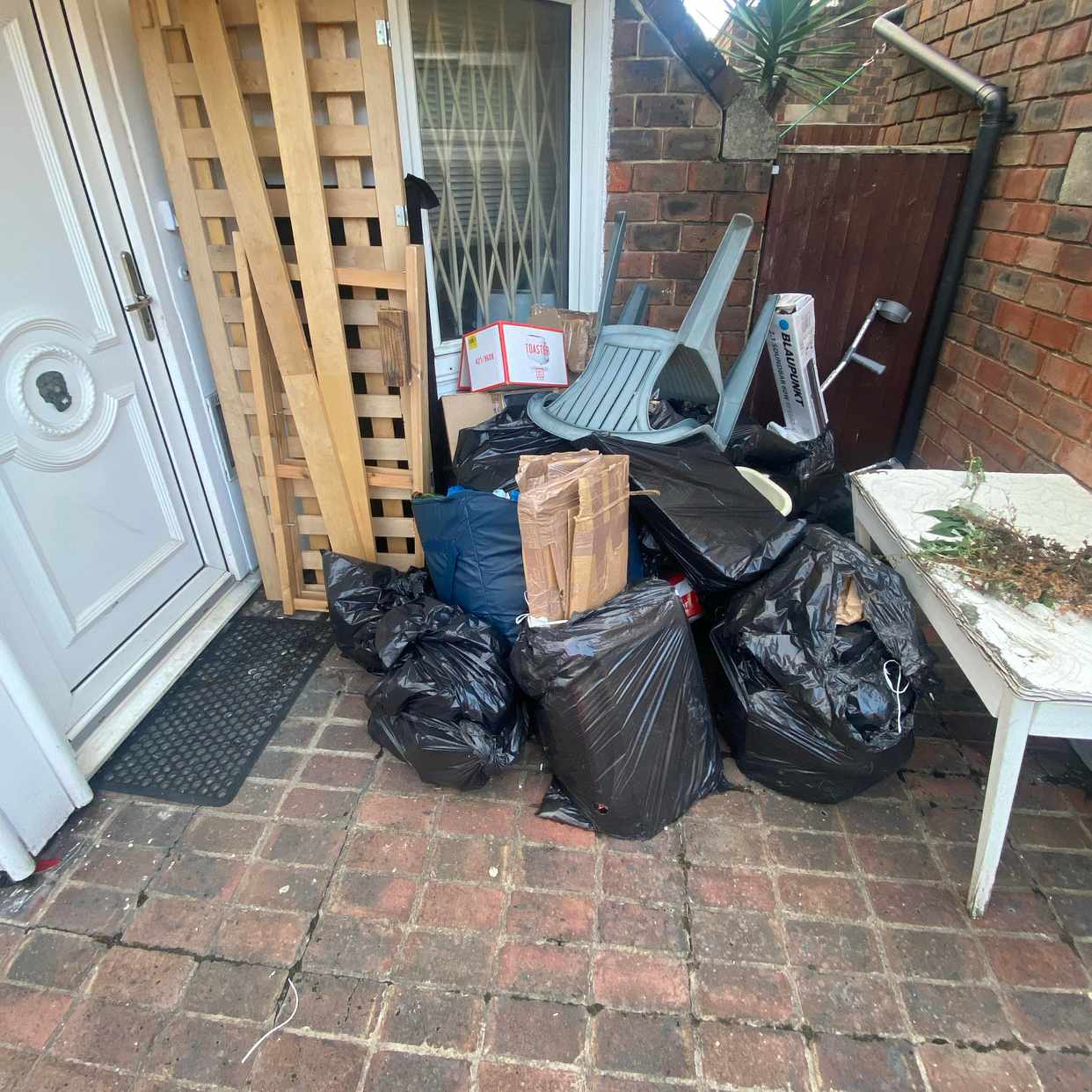 image of Remove some bags table - London