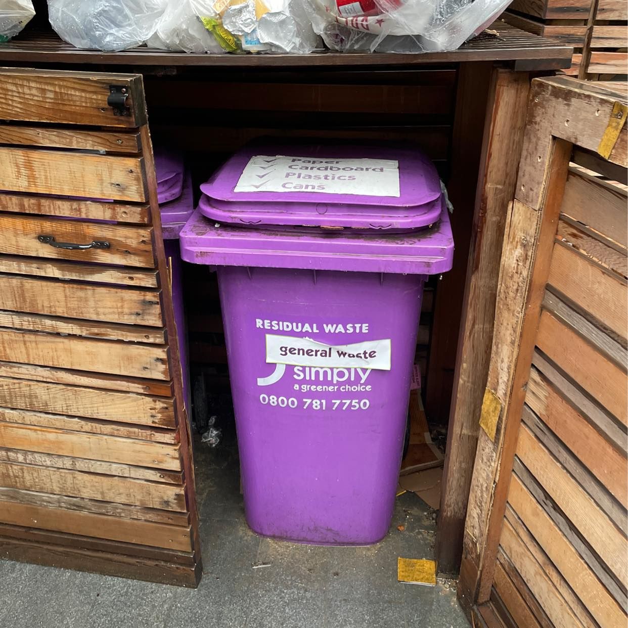 image of General office waste. - London