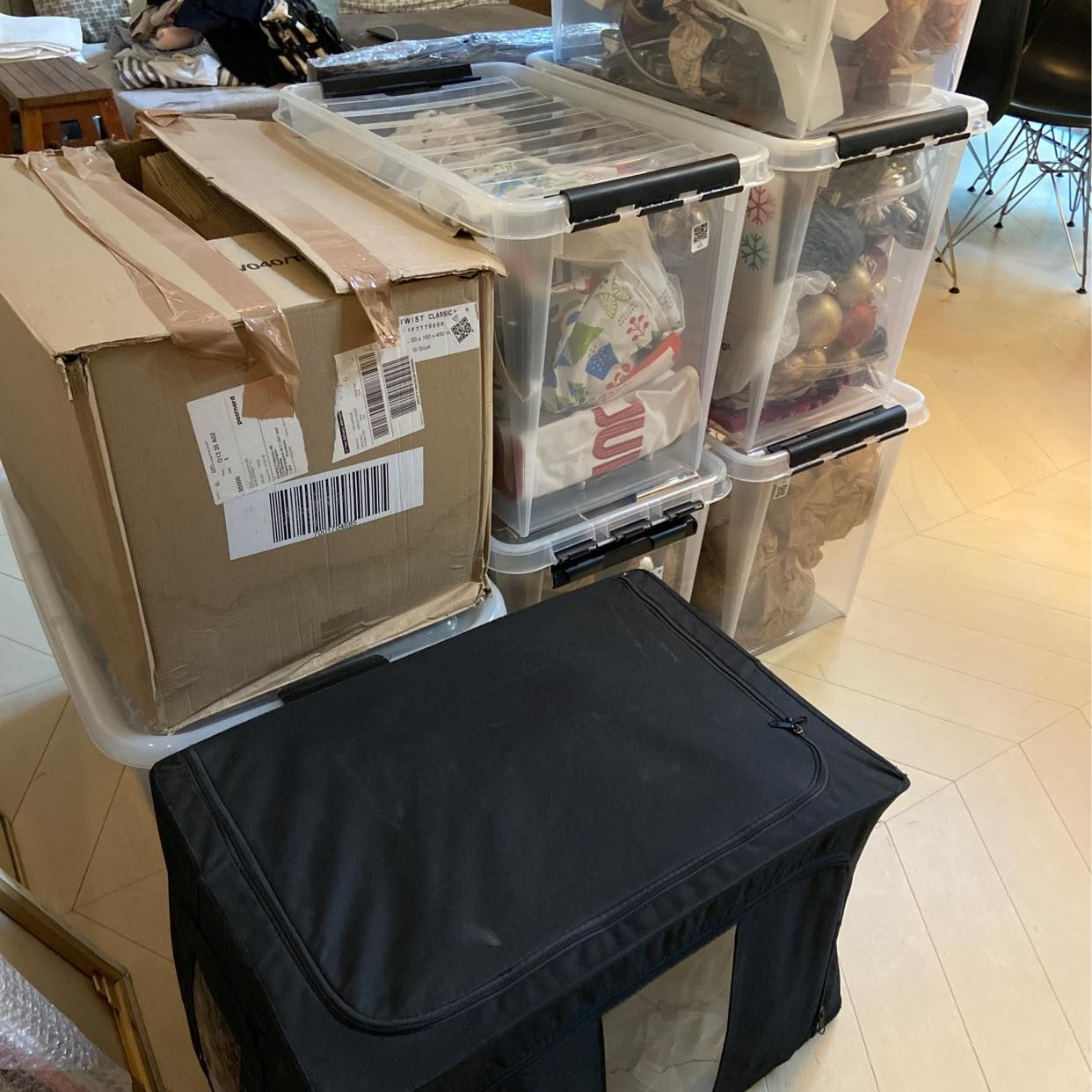 image of Move boxes to förrad - 