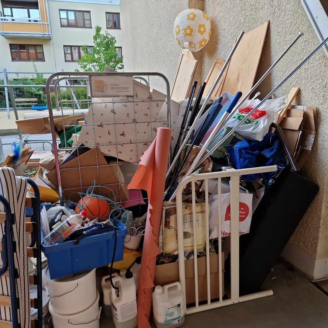 image of Skräp till återvinning - Kista