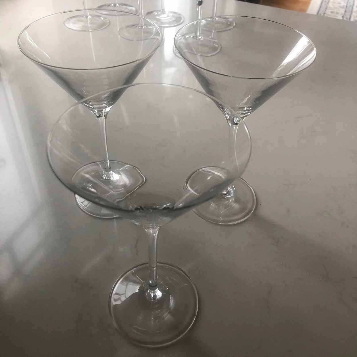 image of 6 st vinglas + 3 cocktail - Sollentuna