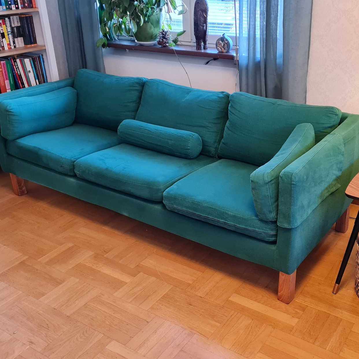 image of 3-sits soffa bortskänkes - Skärholmen