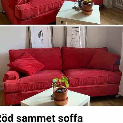 image of Soffa 2 meter hämtas - 