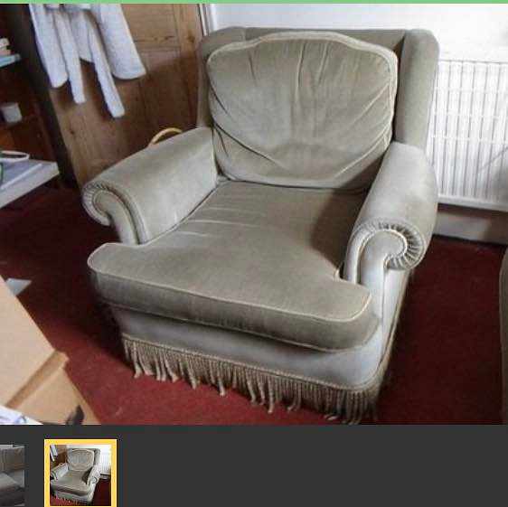 image of Armchair and two seater - 