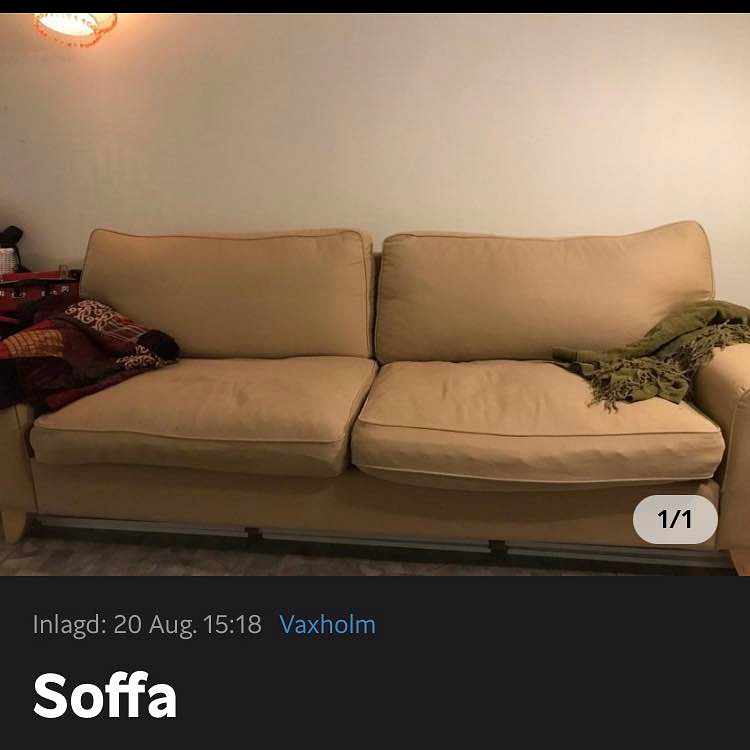 image of Flytta soffa - 