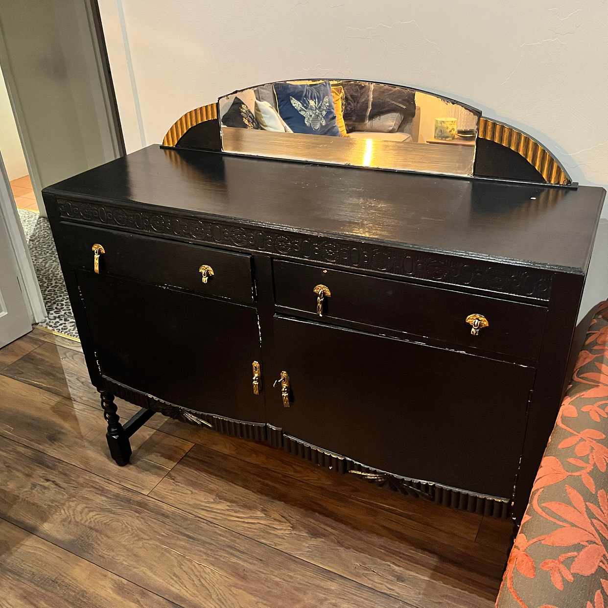 Sideboard black / used London Tiptapp